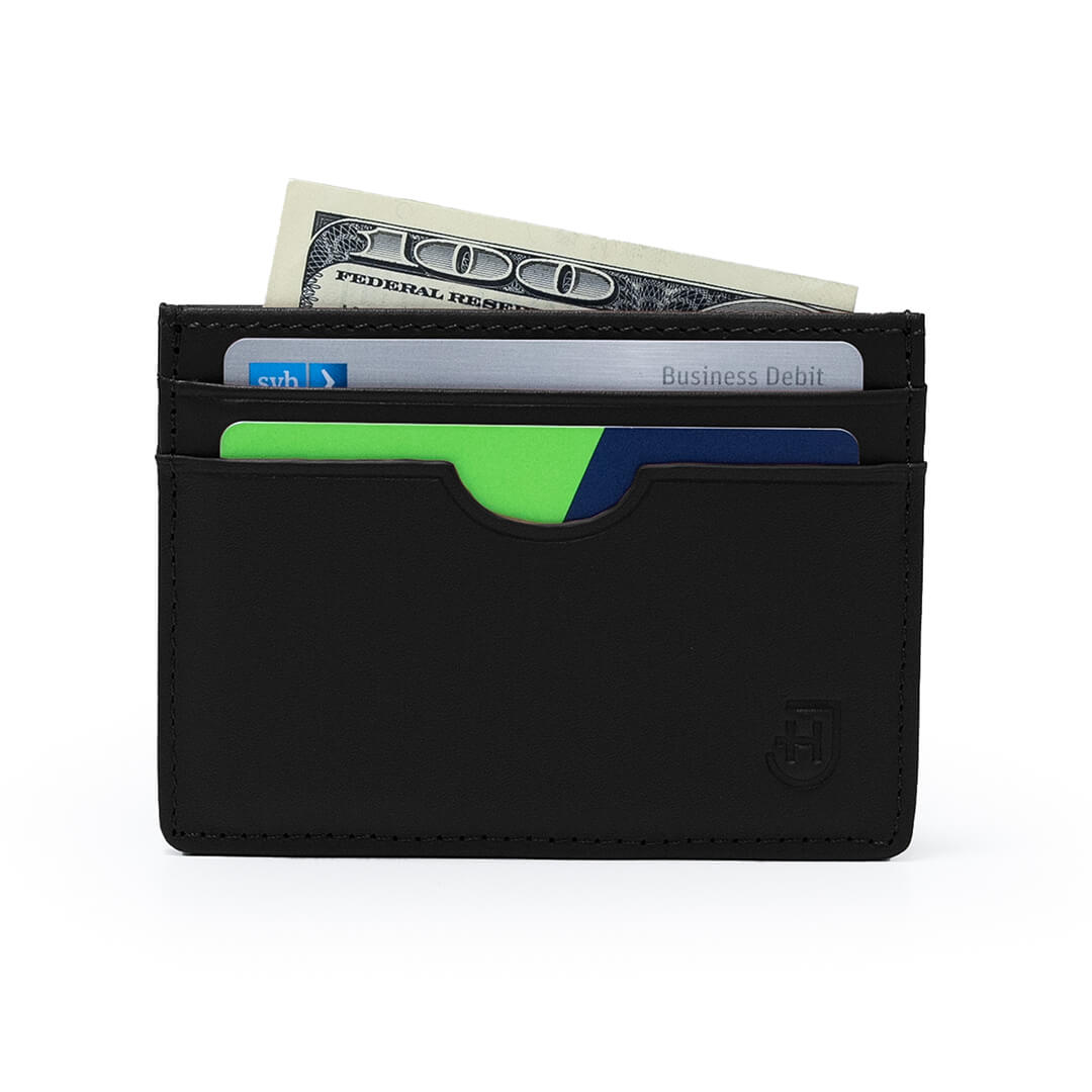 Card Holder - Negru