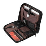 Deschidere la 180 de grade a genții și a rucsacului pentru laptop într-unul singur