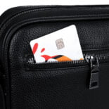 Husă pentru accesorii pentru bărbați cu buzunar RFID