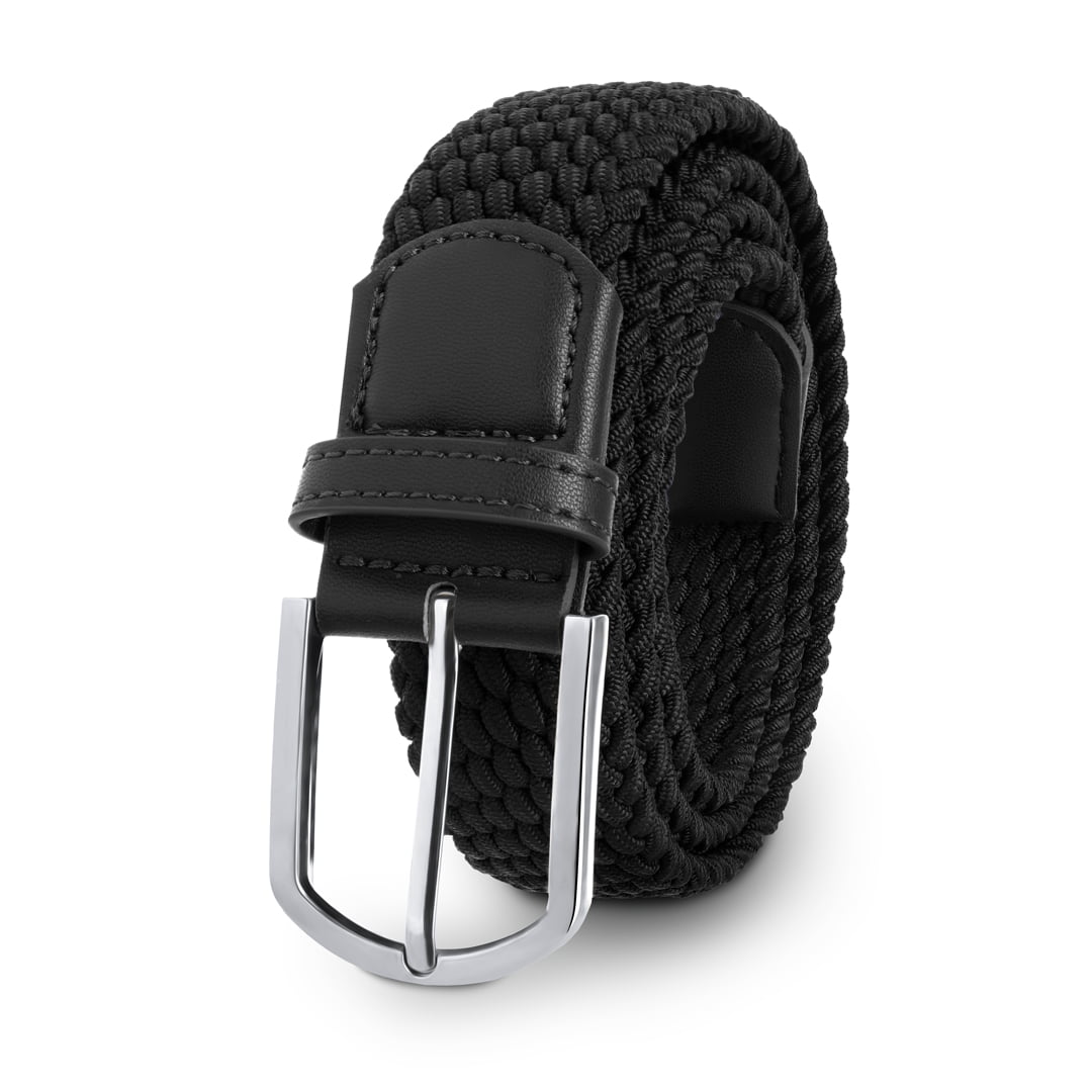 Braided Belt - Negru