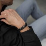brățară din piele pentru bărbați