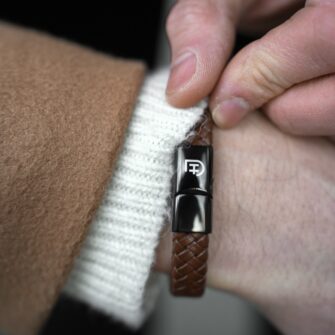Leather Bracelet maro