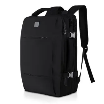 Travel backpack negru