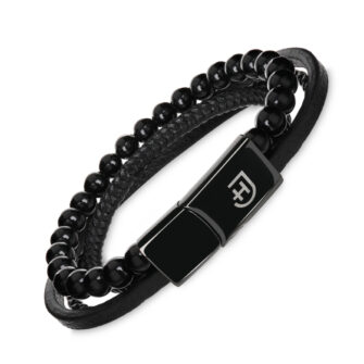 Stack Bracelet neagră