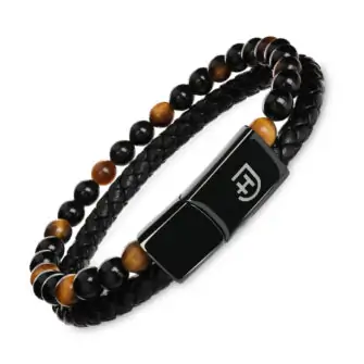 Stone Bracelet maro deschis