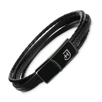 String Bracelet neagră