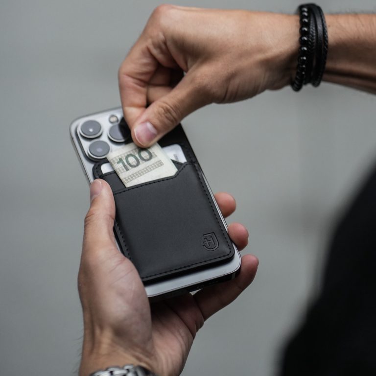 atașament pentru portofel magnetic pentru iPhone
