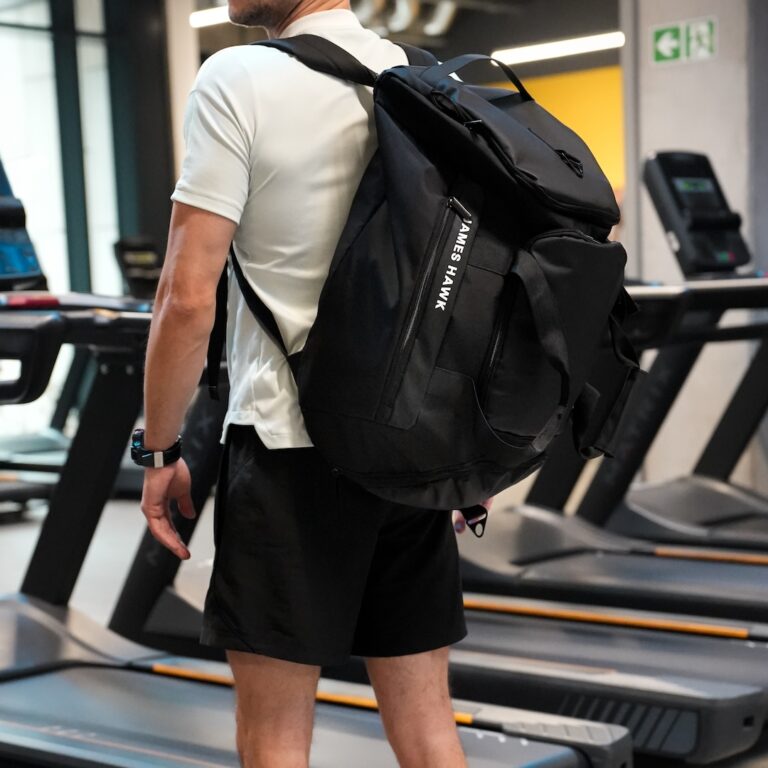 geantă de sport și rucsac într-unul