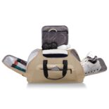 geanta sport bag taupe