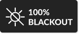 100% blackout