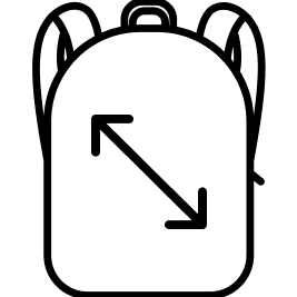 rucsac extensibil