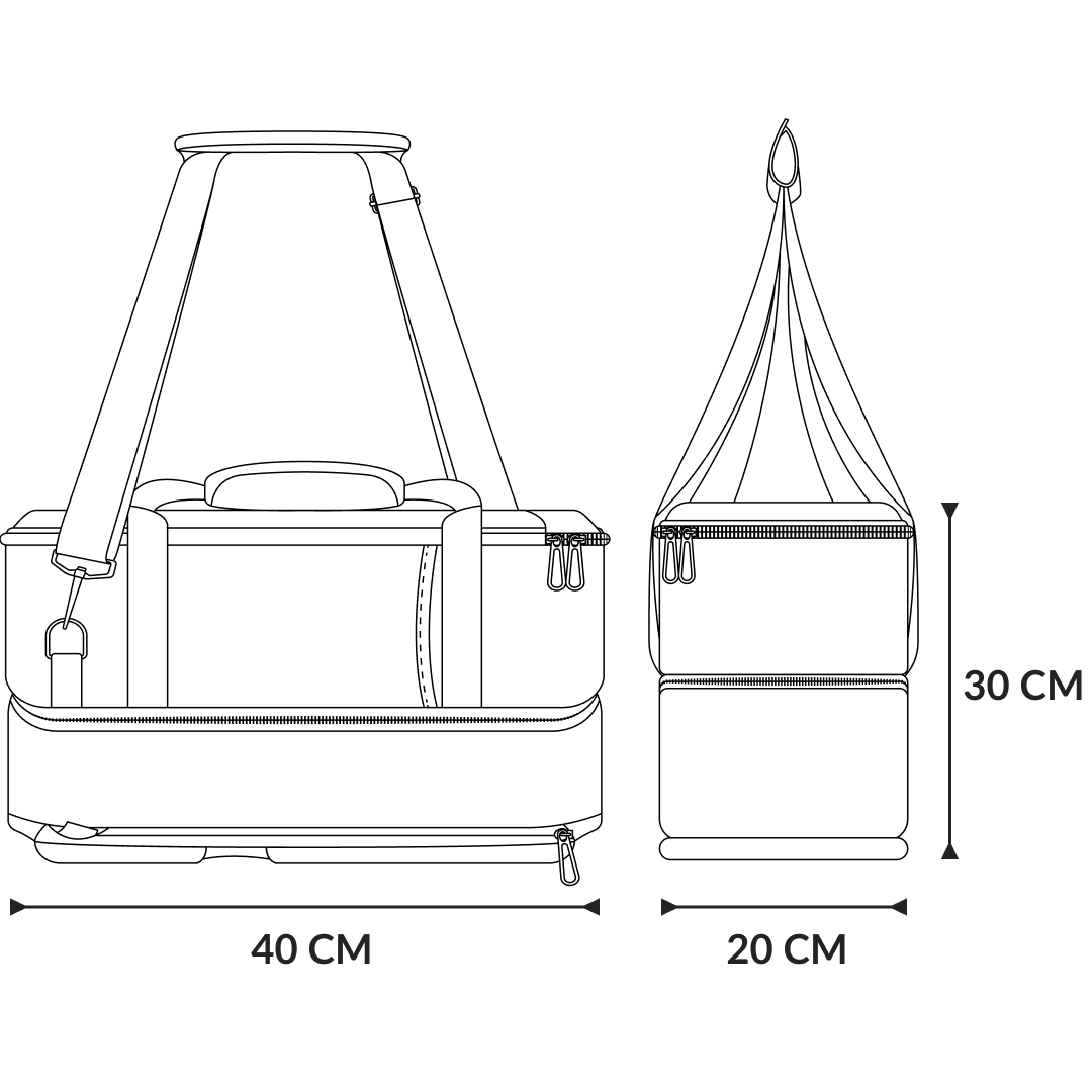 Cabin Bag - dimensiuni