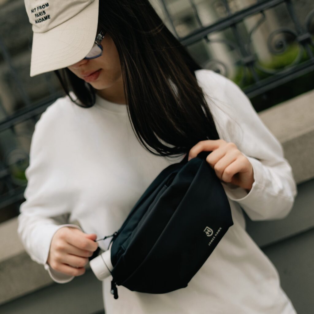 Crossbody Bag negru